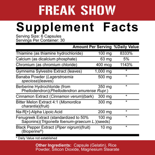 5% Nutrition - Freak Show