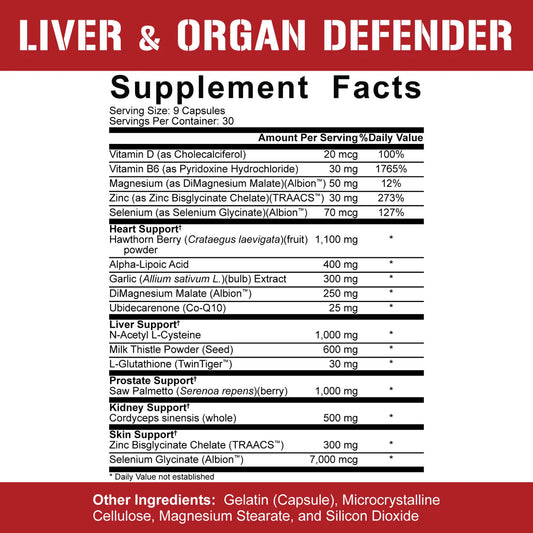 5% Nutrition - Liver and Organ Defender
