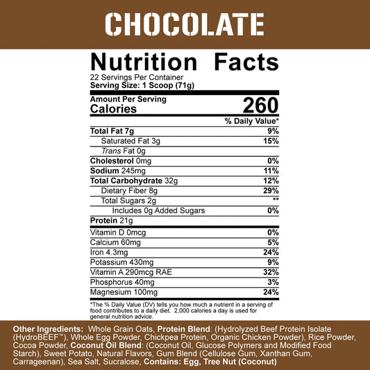 5% Nutrition - Real Carbs + Protein