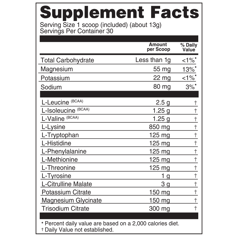 Believe - Performance EAA – NuHealth Supplements